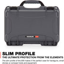 Nanuk 909 Series Case (Graphite, with Foam)