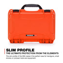 Nanuk 909 Series Case (Orange, with Foam)