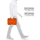 Nanuk 909 Series Case (Orange, with Foam)