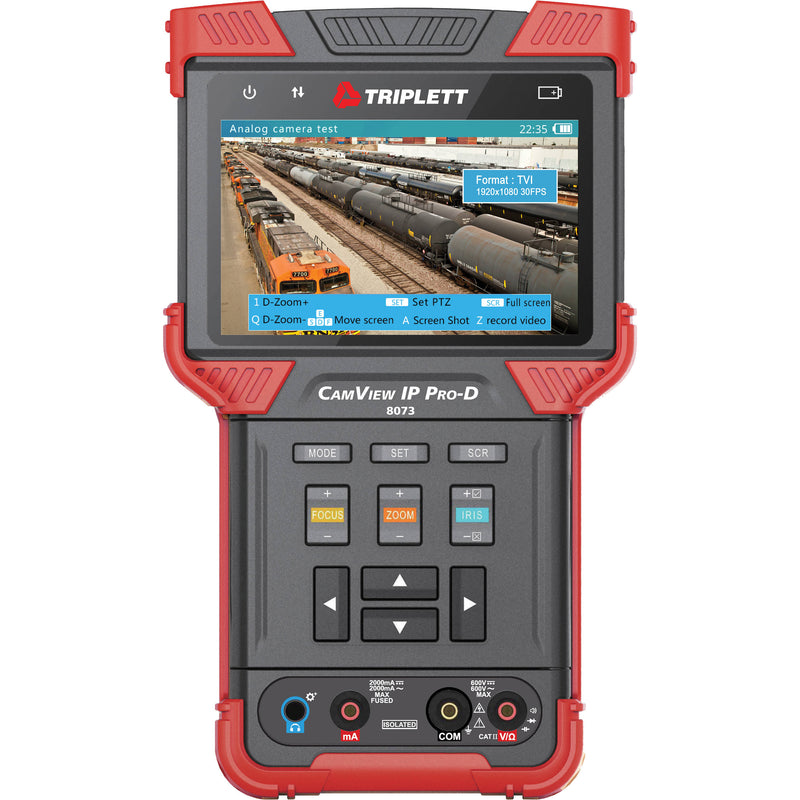 Triplett CamView IP Pro+ 8073 Camera Tester with DHCP Server