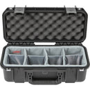 SKB iSeries 1706-6 Waterproof Utility Case with Think Tank Design Photo Dividers (Black)