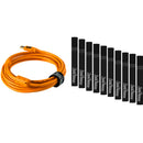 Tether Tools TetherPro USB Type-C Male to 5-Pin Micro-USB 2.0 Type-B Male Cable (15', Orange)