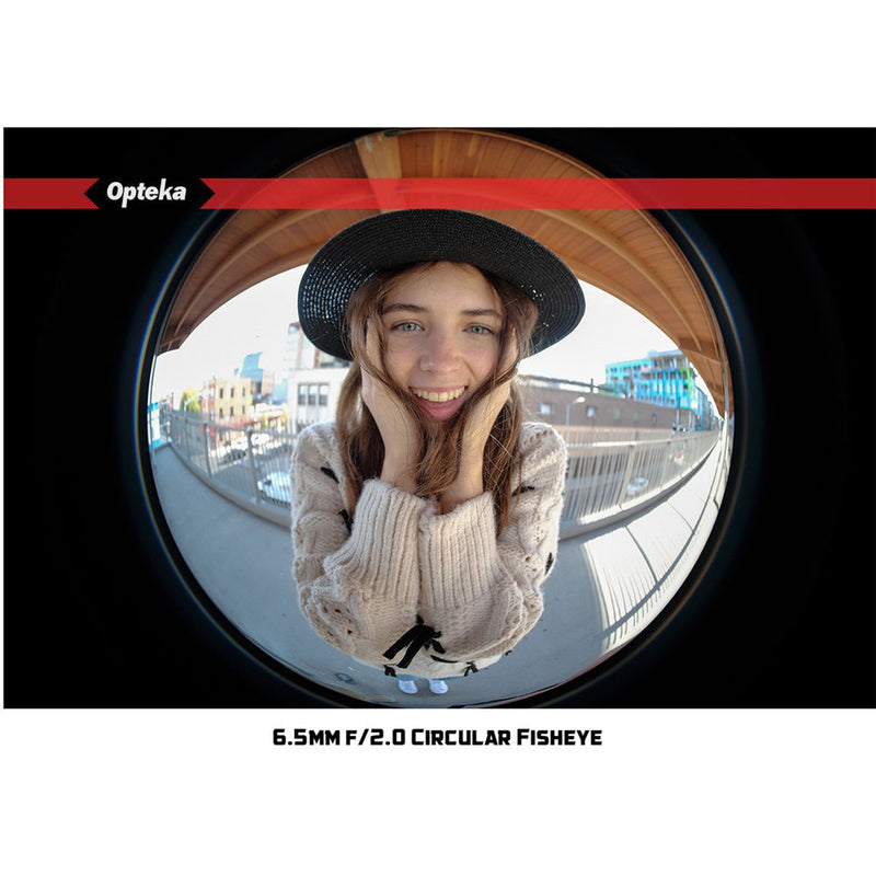 Opteka 6.5mm f/2 Circular Fisheye Lens for Fujifilm X