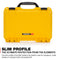 Nanuk 909 Hard Utility Case with Foam Insert (Yellow)