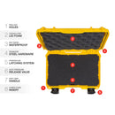 Nanuk 909 Hard Utility Case with Foam Insert (Yellow)