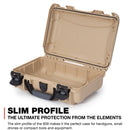 Nanuk 909 Series Case (Tan, with No Foam)
