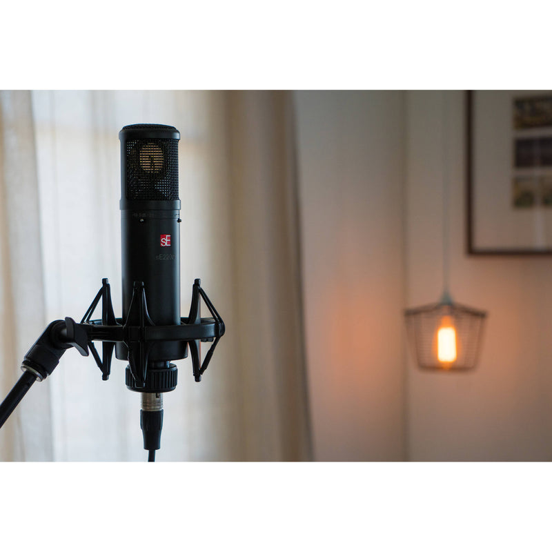 sE Electronics sE2200 Studio Condenser Cardioid Microphone with Isolation Pack