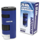 Carson MM-450 PocketMicro 20x-60x Pocket Microscope (Blue)