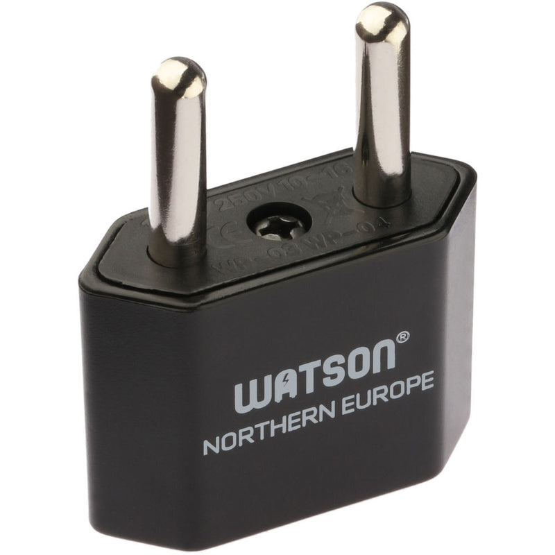 Watson USA to Schuko 2-Prong Adapter