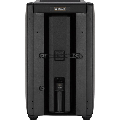 RCF EVOX JMIX8 Active 12" 2-Way 1400W Portable Line Array PA System with 8-Input Mixer (Black)