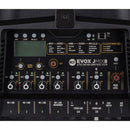 RCF EVOX JMIX8 Active 12" 2-Way 1400W Portable Line Array PA System with 8-Input Mixer (Black)