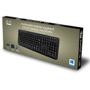 Adesso EasyTouch 132 Multimedia Keyboard With 3-Port USB Hub (Black)