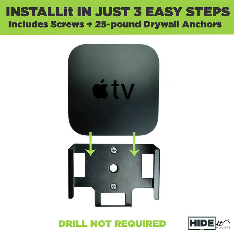 HIDEit Mounts Apple TV 4K Wall Mount