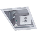 Chief Plenum-Rated Storage Box with 2-Gang Filter & Surge (1x2', White)