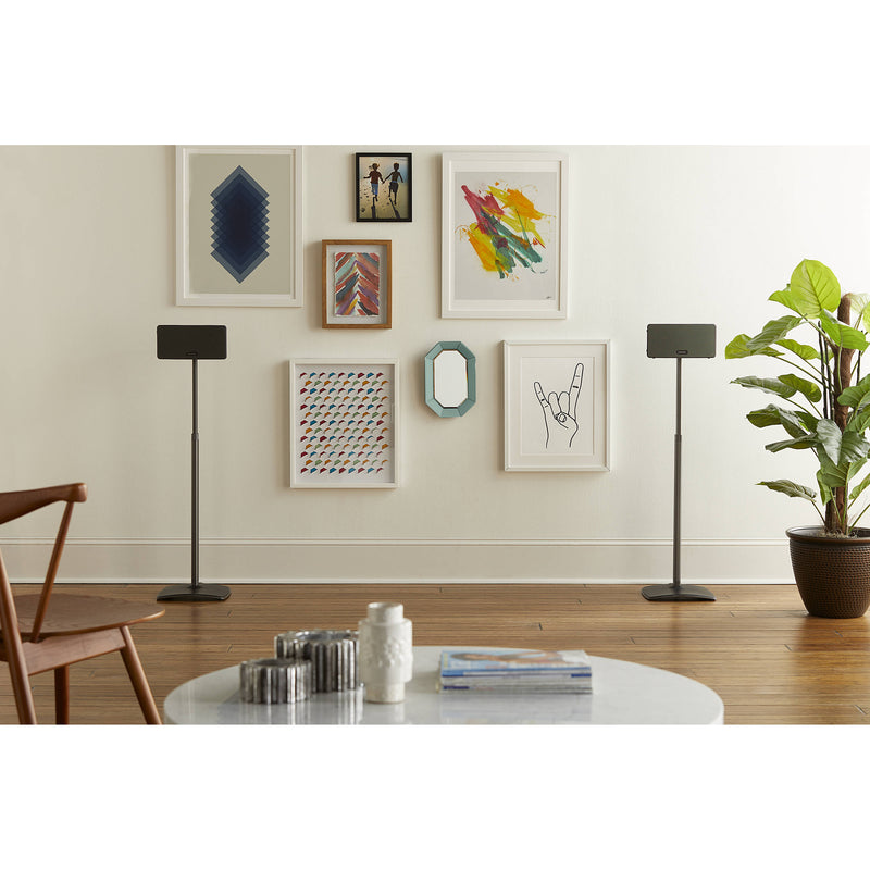 SANUS Adjustable Floorstand for Select Speakers