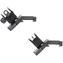 Barska Flip-Up 45-Degree Offset Sight Set (Black Matte)