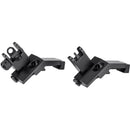 Barska Flip-Up 45-Degree Offset Sight Set (Black Matte)