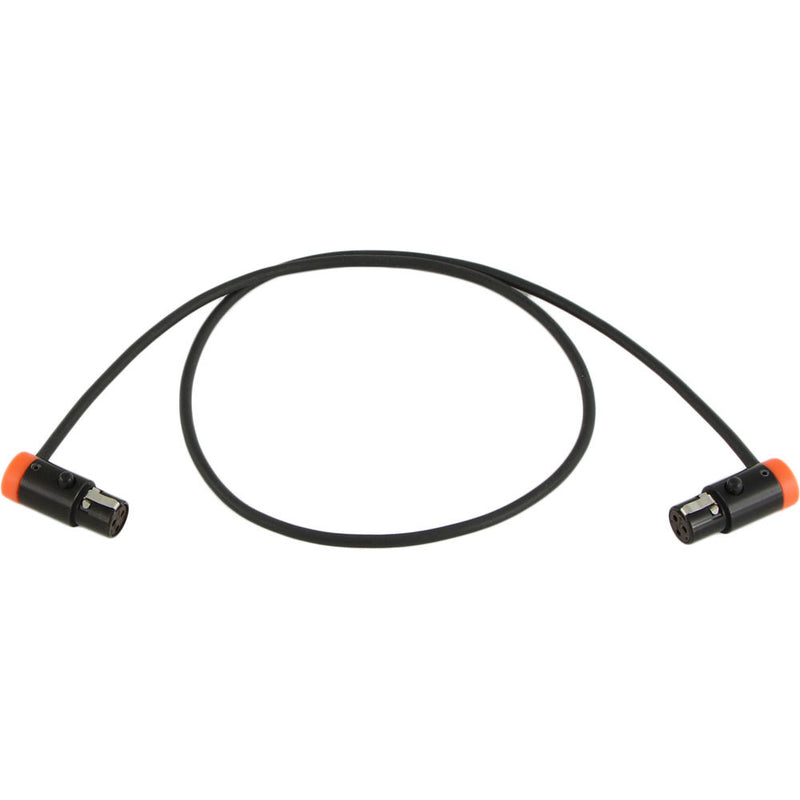 Cable Techniques CT-LPS33-18N LPS Low-Profile TA3F to TA3F Cable (18", Orange)