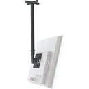 Chief FHPVB Flat Panel Ceiling Mount Kit with Adjustable Column (Black)