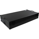 Odyssey Innovative Designs Black Label Low Profile Glide Turntable DJ Coffin with Wheels