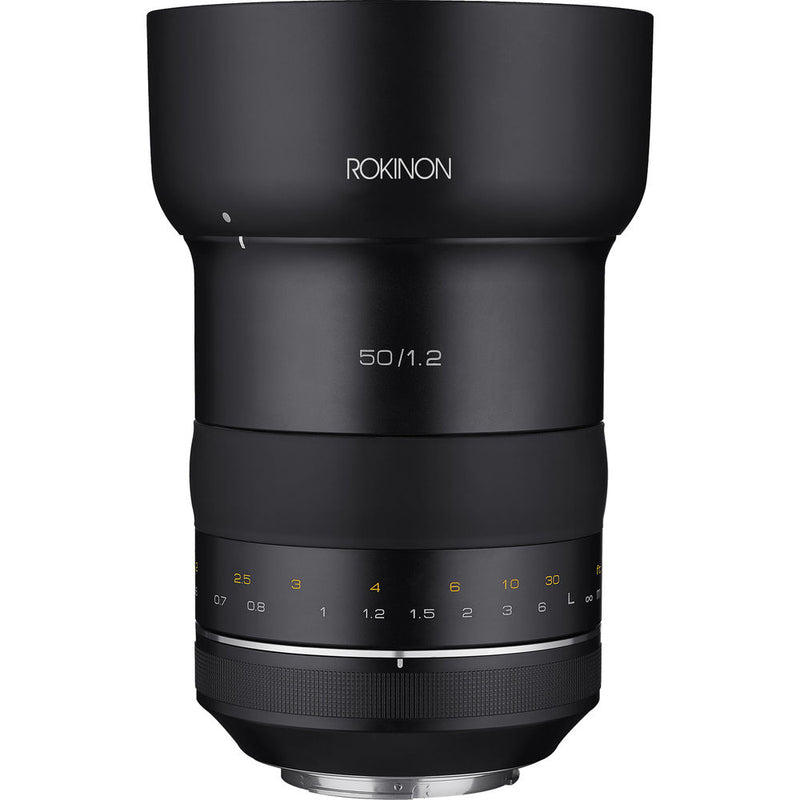 Rokinon SP 50mm f/1.2 Lens for Canon EF