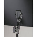 K&M Orchestra Music Stand - Chrome Stand with Walnut Wooden Desk