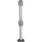 Chief KONTOUR K3 Grommet-Mounted 1x2 Array Mount (Silver)