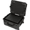 SKB iSeries Injection Molded for 4-Wireless with 2U Fly Rack with Wheels (Black)