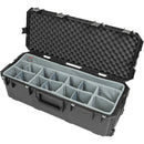SKB iSeries 3613-12 Case with Think Tank-Designed Lighting/Stand Dividers &Lid Foam (Black)