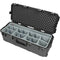 SKB iSeries 3613-12 Case with Think Tank-Designed Lighting/Stand Dividers &Lid Foam (Black)