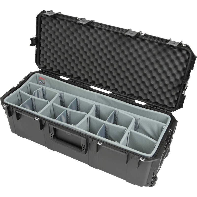 SKB iSeries 3613-12 Case with Think Tank-Designed Lighting/Stand Dividers &Lid Foam (Black)