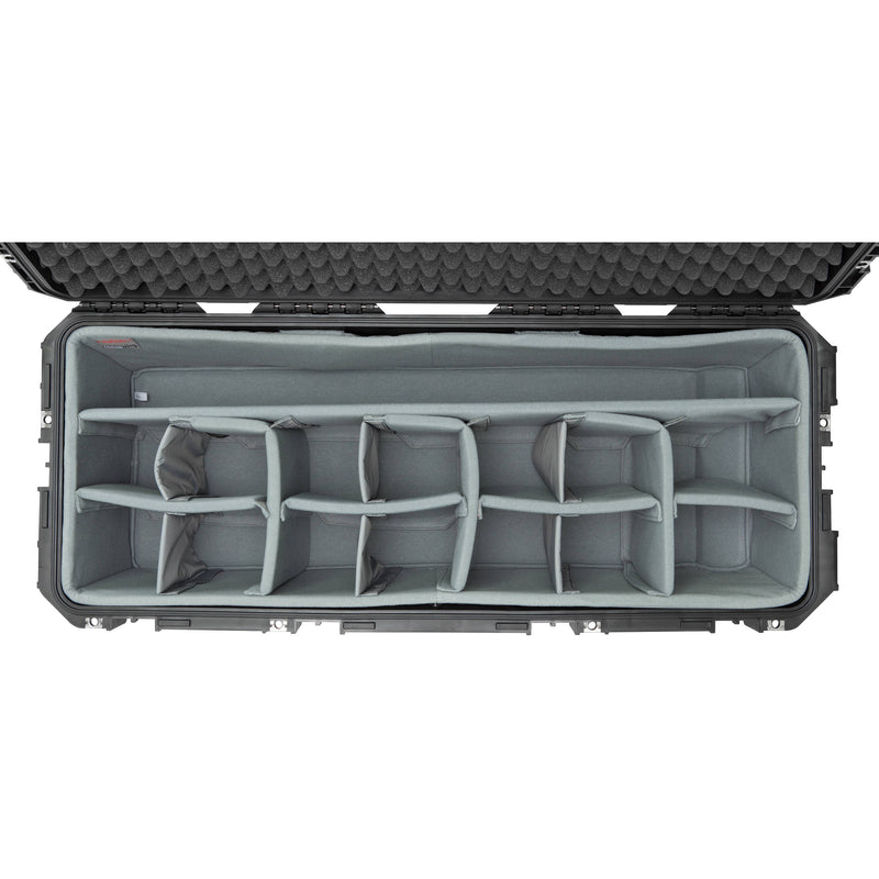 SKB iSeries 3613-12 Case with Think Tank-Designed Lighting/Stand Dividers &Lid Foam (Black)