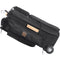 Porta Brace Production Case with Dividers & Off-Road Removable Wheels (Small, Black)