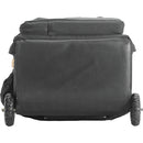 Porta Brace Production Case with Dividers & Off-Road Removable Wheels (Small, Black)