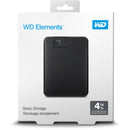 WD 4TB Elements USB 3.0 External Hard Drive
