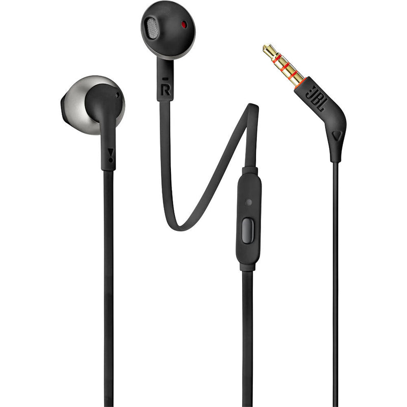 JBL T205 In-Ear Headphones (Black)