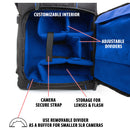 USA Gear S17 DSLR Camera Backpack (Blue)