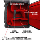 USA Gear S17 DSLR Camera Backpack (Red)