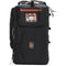 Porta Brace Production Case with Dividers & Off-Road Removable Wheels (Small, Black)
