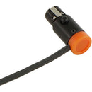 Cable Techniques CT-LPS33-18N LPS Low-Profile TA3F to TA3F Cable (18", Orange)