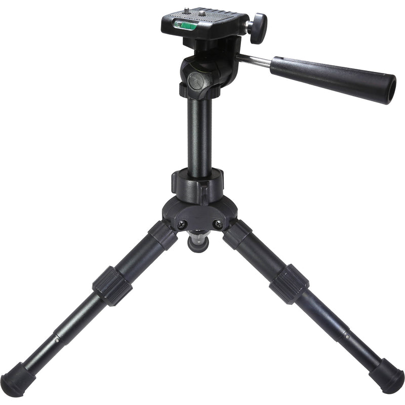 Vidpro TT-12 Heavy-Duty Tabletop Tripod with 3-Way Pan Head