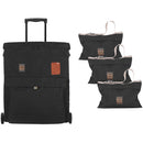 PortaBrace Three 25 lb Sandbags with Wheeled Case