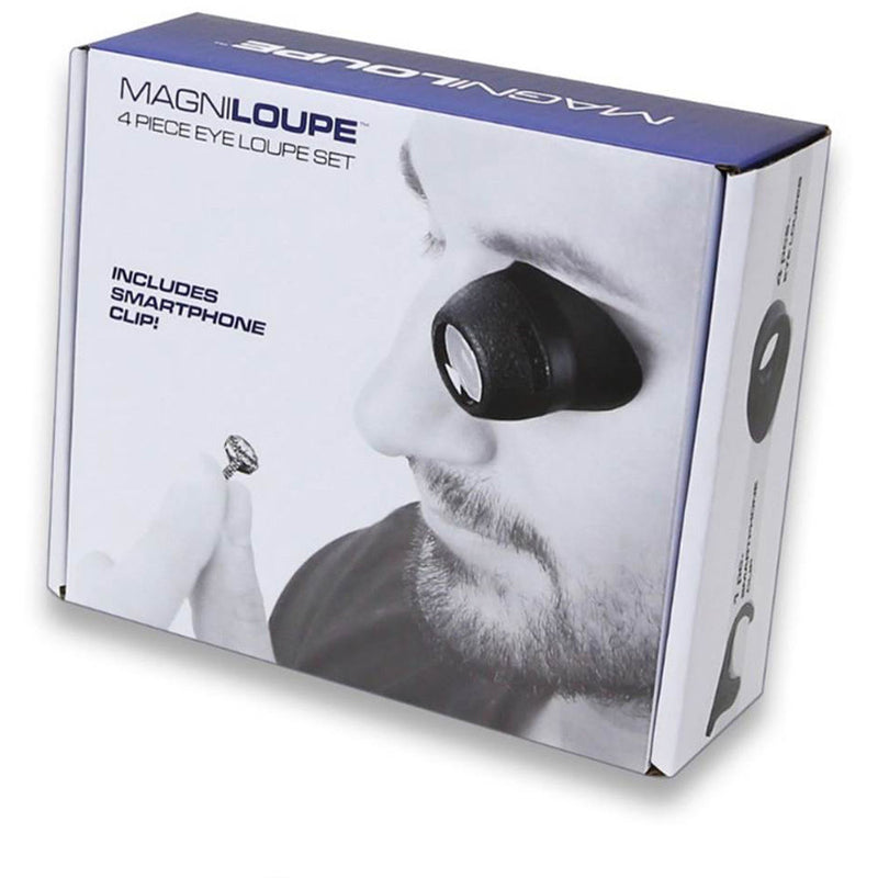 Carson ML-20 MagniLoupe 4-Piece Eye Loupe Set (4.5x, 6.5x, 8x, 13x)