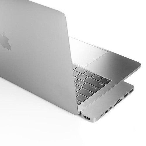 HYPER HyperDrive PRO 8-in-2 USB-C Hub for MacBook Pro Laptops (Silver)