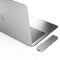 HYPER HyperDrive PRO 8-in-2 USB-C Hub for MacBook Pro Laptops (Silver)