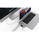 HYPER HyperDrive PRO 8-in-2 USB-C Hub for MacBook Pro Laptops (Silver)