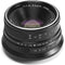 7artisans Photoelectric 25mm f/1.8 Lens for Fujifilm X-Mount Cameras (Black)
