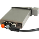 Cable Techniques CT-LPS33-12N LPS Low-Profile TA3F to TA3F Cable (12", Orange)