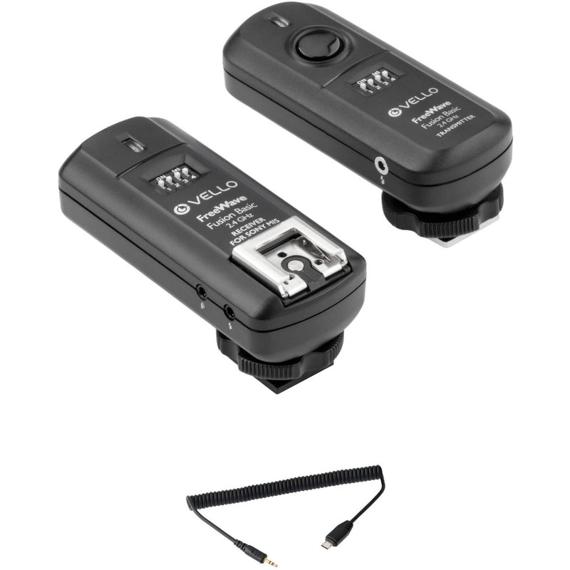 Vello FreeWave Fusion Basic 2-Receiver Wireless Trigger Kit for Sony