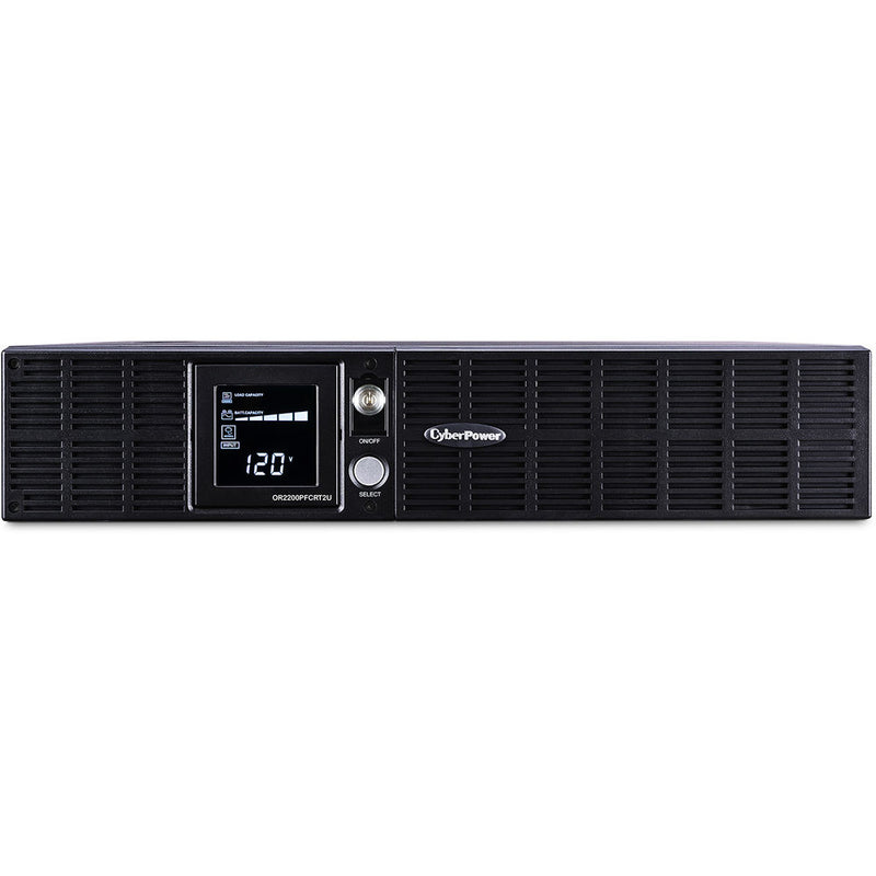 CyberPower PFC Sinewave 2000VA/1320w/ 8-Outlet 2-Space Rack Mount UPS